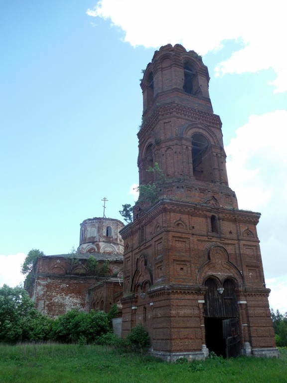 Церковь Казанской иконы Божией Матери, Красное (Кимрский район и г. Кимры, Тверская область). фасады