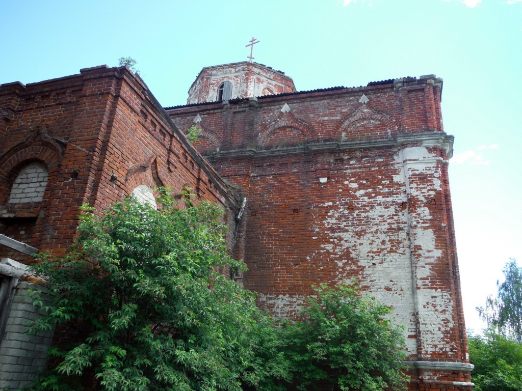 Церковь Казанской иконы Божией Матери, Красное (Кимрский район и г. Кимры, Тверская область). архитектурные детали