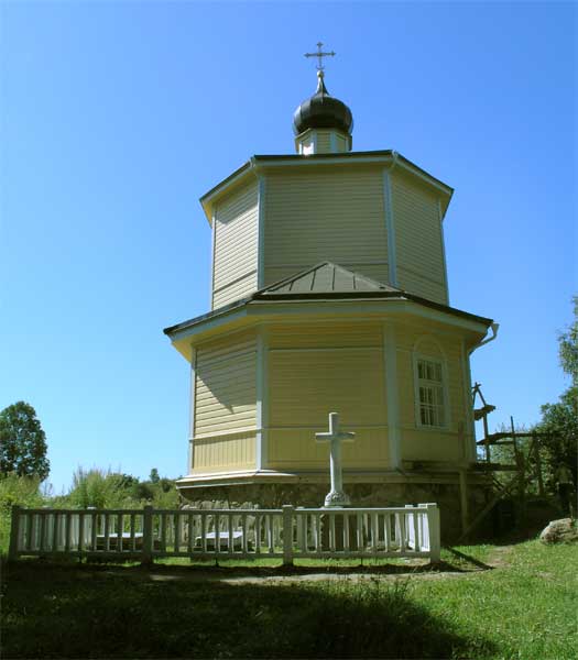 Церковь Георгия Победоносца (новая), Тригорское (Пушкиногорский район, Псковская область). фасады