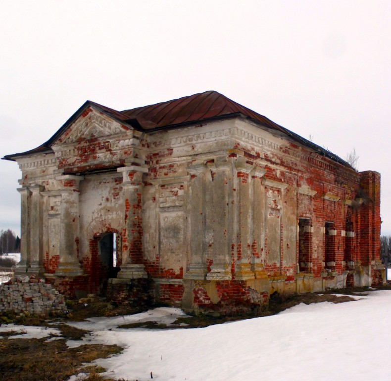 Никольское. Церковь Николая Чудотворца. фасады