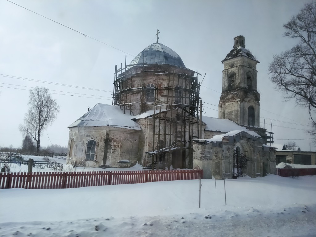 Церковь Зосимы и Савватия, Слобода (Краснохолмский район, Тверская область). фасады