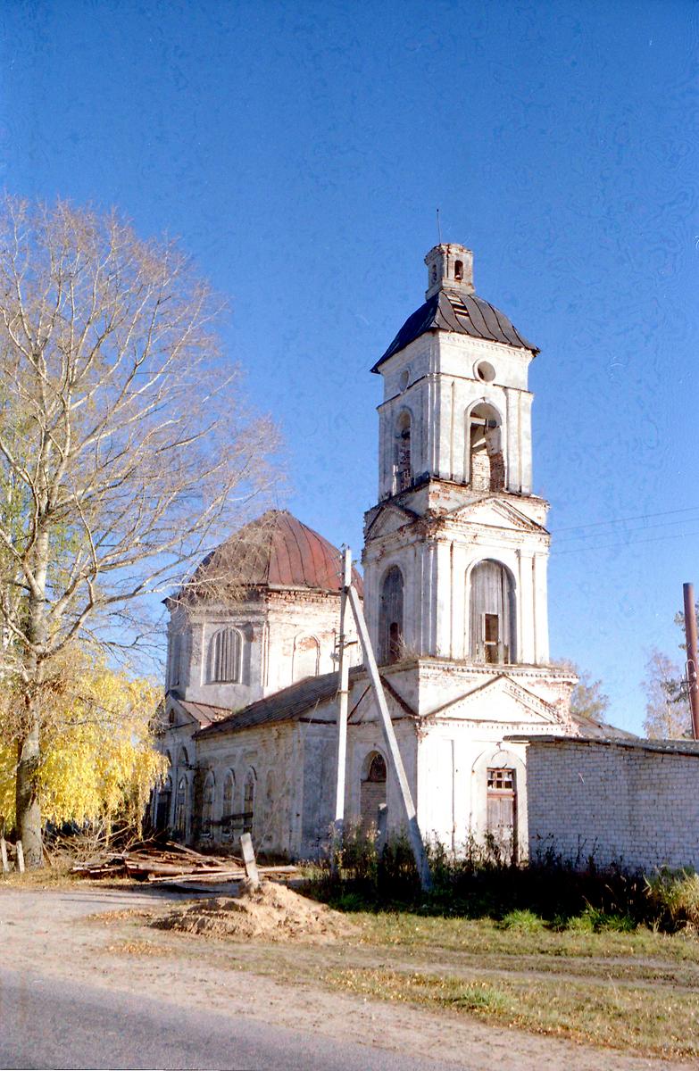 фасады. Церковь Зосимы и Савватия, Слобода (Краснохолмский район, Тверская область)