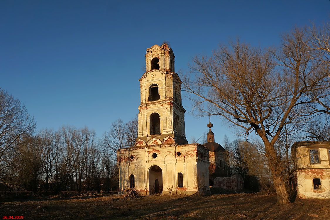 Церковь Николая Чудотворца, Скорынево (Бежецкий район, Тверская область). фасады