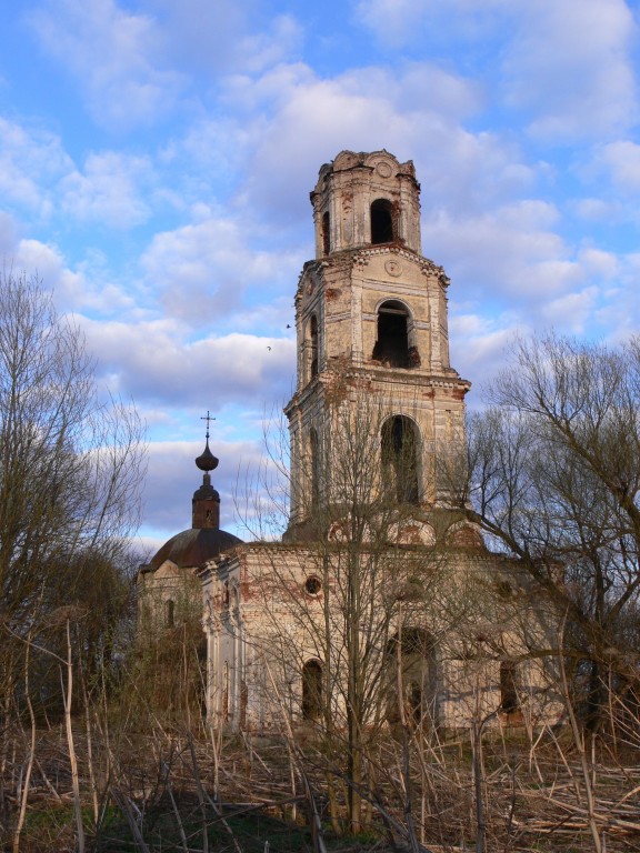 Церковь Николая Чудотворца, Скорынево (Бежецкий район, Тверская область). фасады