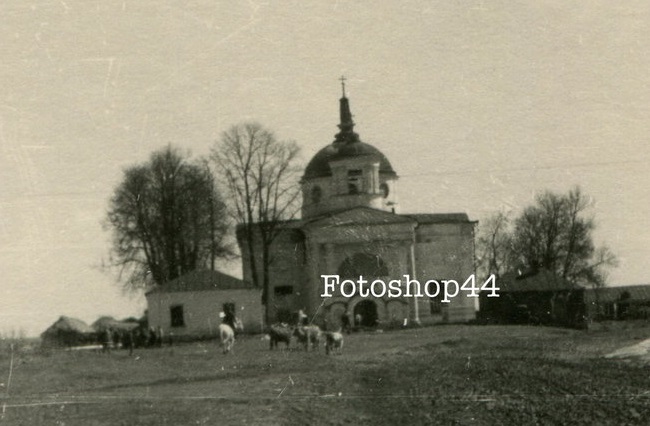 Радогощь. Церковь Успения Пресвятой Богородицы. архивная фотография, Фото 1941 г. с аукциона e-bay.de