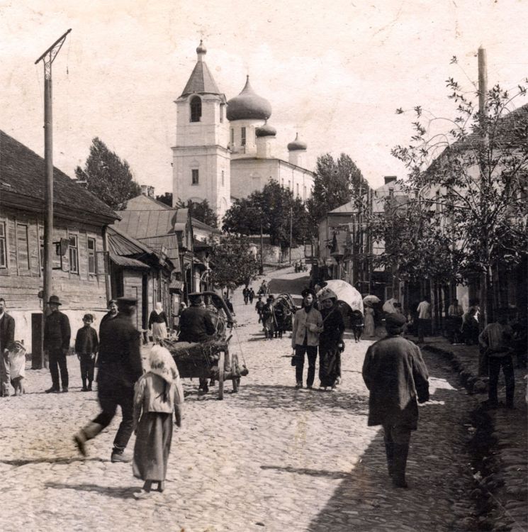 Колокольня собора Рождества Христова, Себеж (Себежский район, Псковская область). архивная фотография, Фото 1912г.