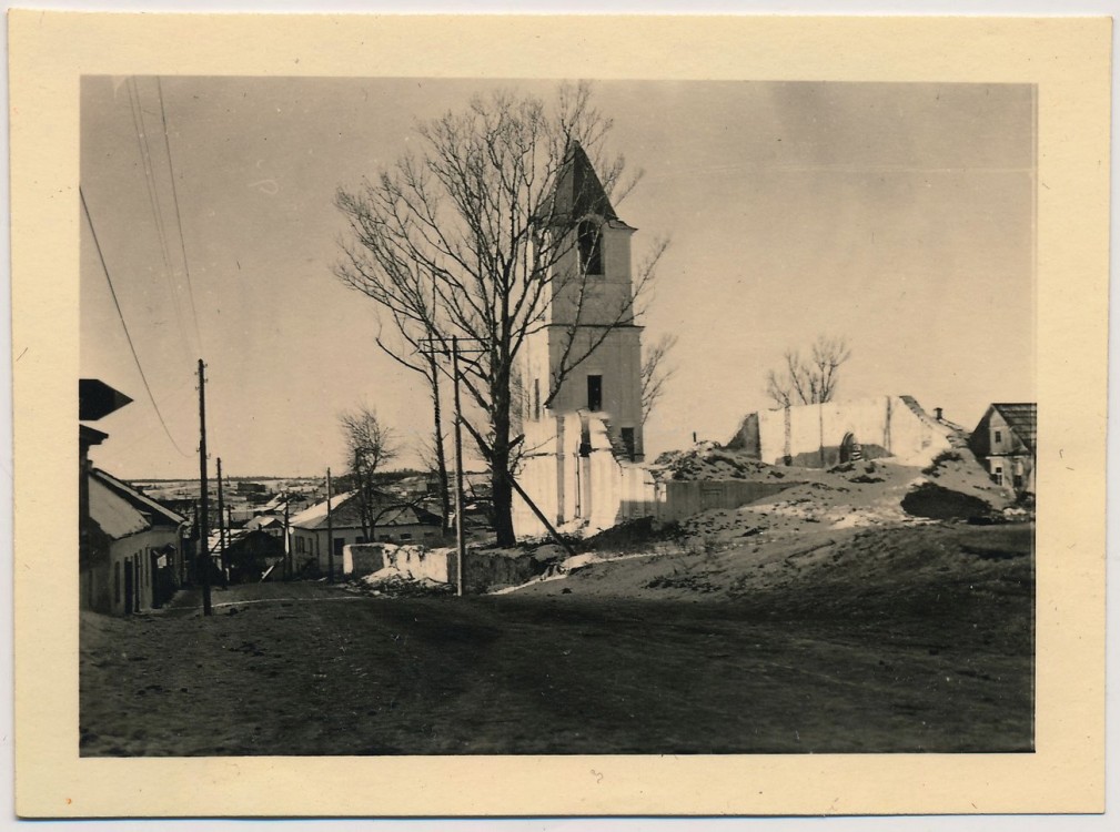 Себеж. Колокольня собора Рождества Христова. архивная фотография, Фото 1941 г. с аукциона e-bay.de