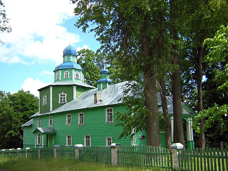 Красногородск. Церковь Николая Чудотворца. фасады