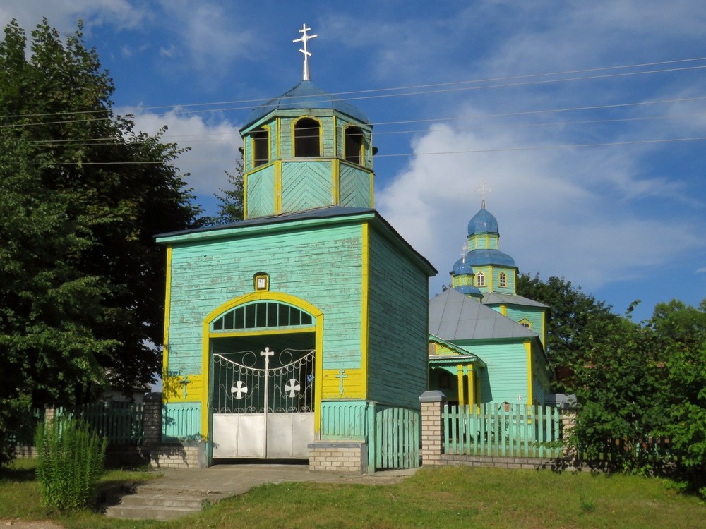 Красногородск. Церковь Николая Чудотворца. фасады
