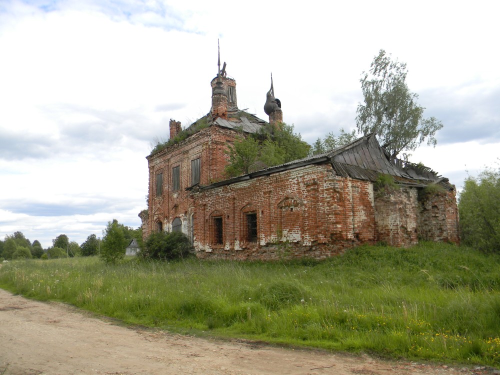 Церковь Воскресения Словущего, Мелёшино (Палехский район, Ивановская область). фасады
