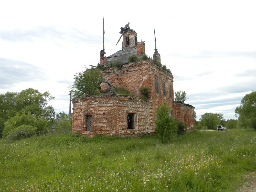 Церковь Воскресения Словущего, Мелёшино (Палехский район, Ивановская область). фасады