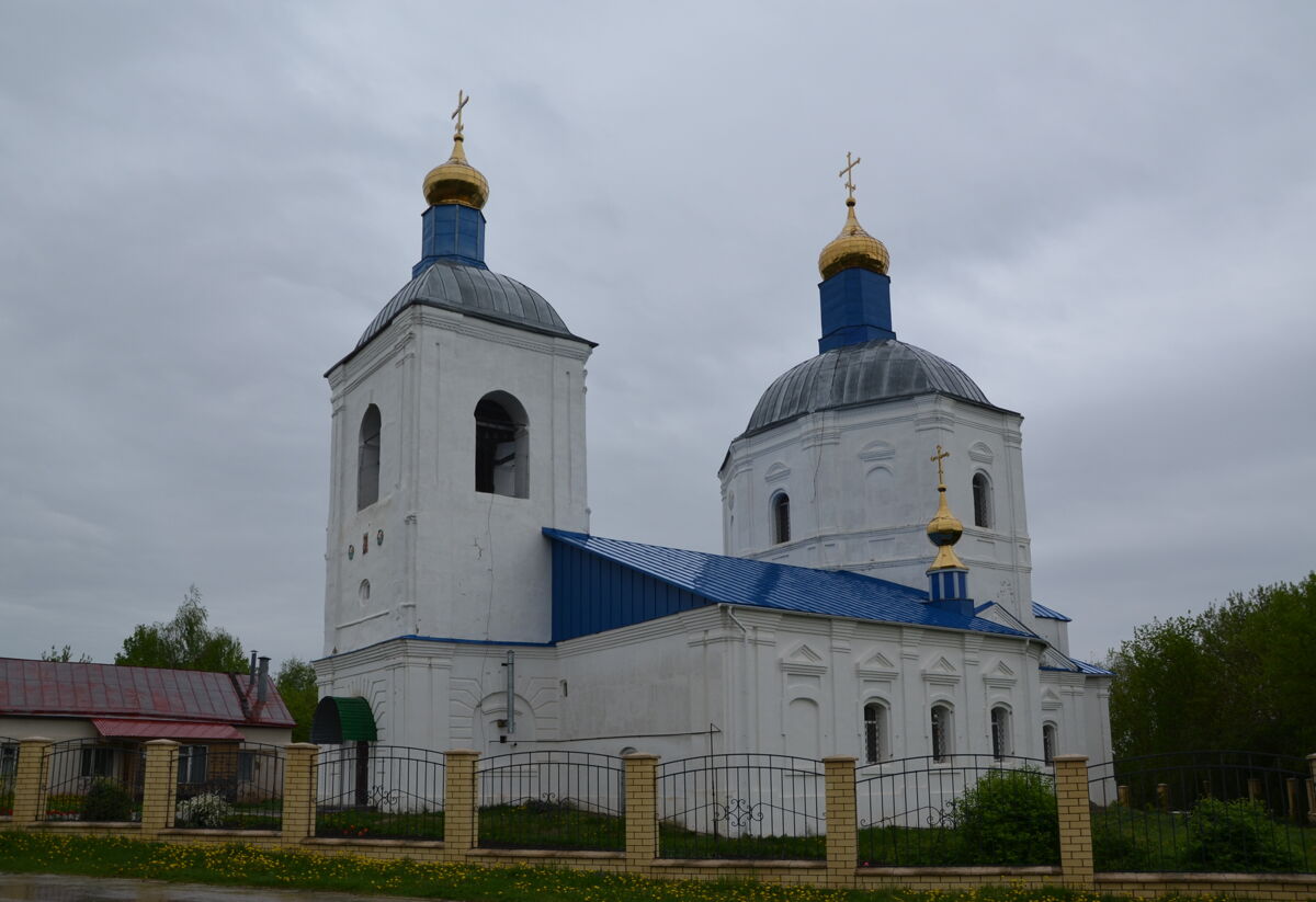 Церковь Успения Пресвятой Богородицы, Карабухино (Путятинский район, Рязанская область). фасады