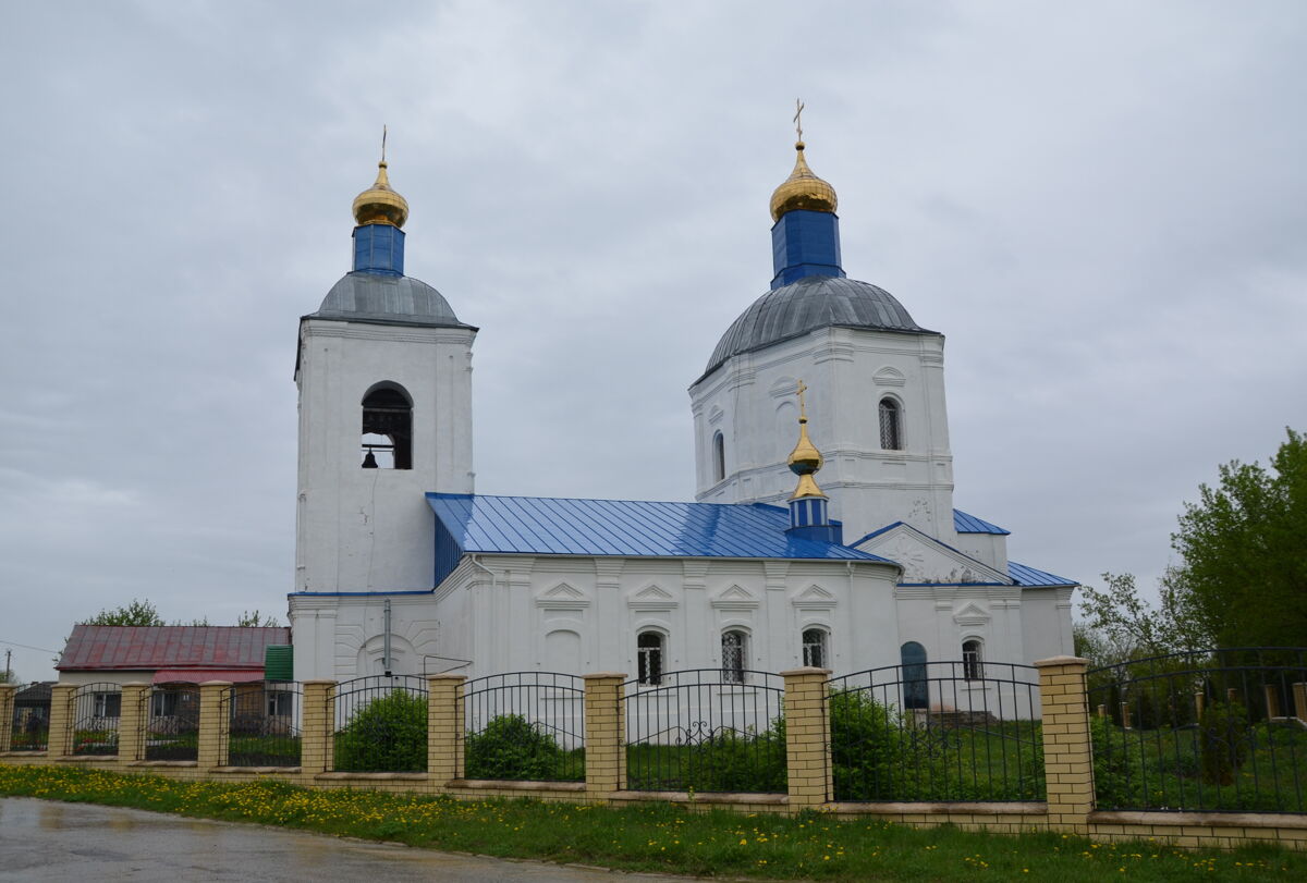 Церковь Успения Пресвятой Богородицы, Карабухино (Путятинский район, Рязанская область). фасады