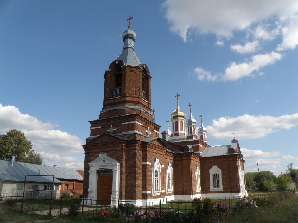 Церковь Воскресения Христова, Воршево (Путятинский район, Рязанская область). фасады