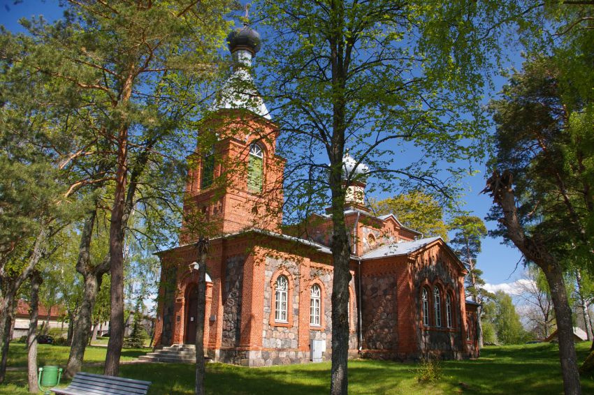 Церковь Арсения Великого, Айнажи (Лимбажский край, Латвия). фасады