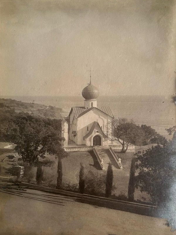 Церковь Николая  Чудотворца и Александры Римской, Ялта (Ялта, город, Республика Крым). архивная фотография, Фото первой половины ХХ века из фондов Историко-литературного музея города Пушкина