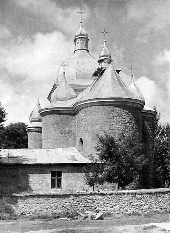 Церковь Рождества Христова, Тернополь (Тернопольский район, Украина, Тернопольская область). архивная фотография, Фото 1960-х г.г. Опубликовано в  Логвин Г.Н. «По Украине». – К.: «Мистецтво», 1968 г.