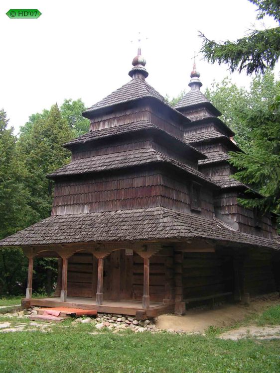 Музей народной архитектуры и быта. Церковь Михаила Архангела, Львов (Львов, город, Украина, Львовская область). фасады