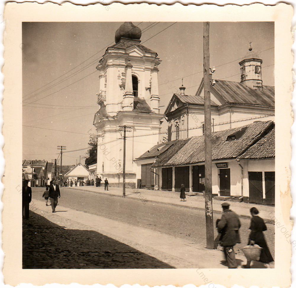 Церковь Николая Чудотворца, Кременец (Кременецкий район, Украина, Тернопольская область). архивная фотография, Фото 1941 г. с аукциона e-bay.de