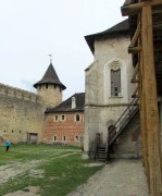 Церковь Константина и Елены, фрагмент южного фасада<br>, Хотин, Днестровский район, Украина, Черновицкая область