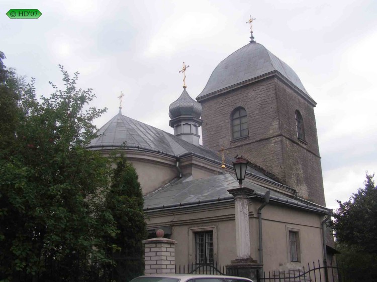 Тернополь. Церковь Воздвижения Креста Господня. фасады