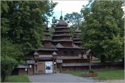 Музей народной архитектуры и быта. Церковь Николая Чудотворца из с. Кривка Турковского района Львовской области