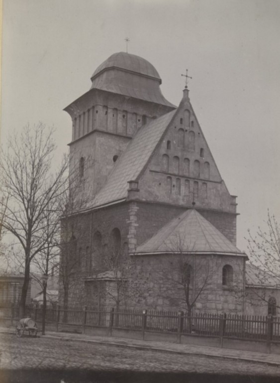 Церковь Параскевы Пятницы, Львов (Львов, город, Украина, Львовская область). архивная фотография, Фото нач.ХХ века с сайта https://polona.pl/search/?filters=keyword:Cerkwie,public:1,hasTextContent:0