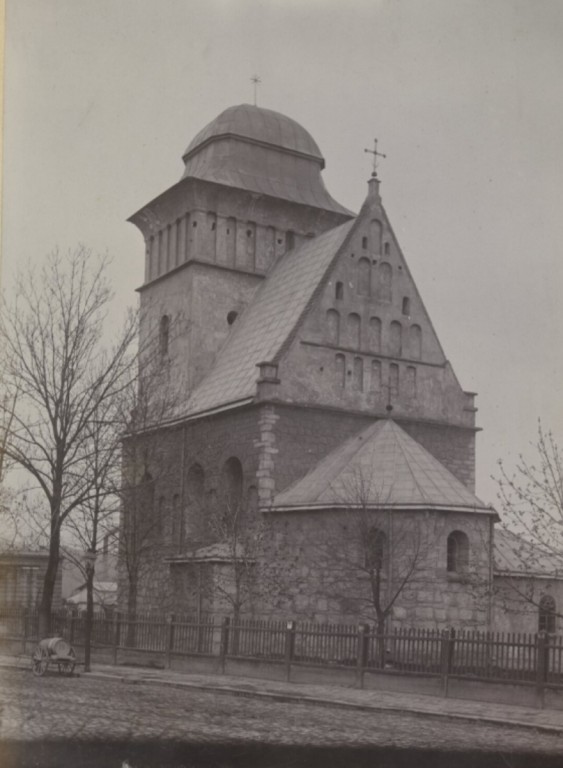 Львов. Церковь Параскевы Пятницы. архивная фотография, Фото нач.ХХ века с сайта https://polona.pl/search/?filters=keyword:Cerkwie,public:1,hasTextContent:0