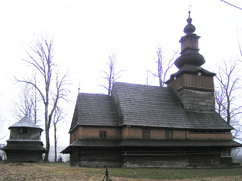 Пилипец. Церковь Рождества Пресвятой Богородицы. фасады