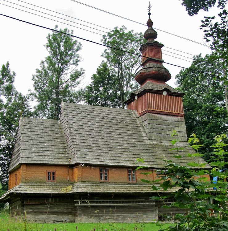 Пилипец. Церковь Рождества Пресвятой Богородицы. фасады, вид с севера