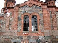 Церковь Вознесения Господня, Фрагмент архитектуры<br>, Мали, Цесисский край, Латвия