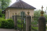 Церковь Спаса Преображения, Калитка и ограда вокруг храма.<br>, Цесис, Цесисский край, Латвия