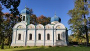 Церковь Преображения Господня, Вид на правый фасад церкви<br>, Цесис, Цесисский край, Латвия
