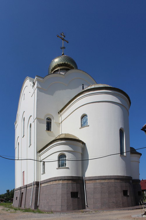Красносельский район. Церковь Адриана и Наталии. фасады, Вид с юго-востока