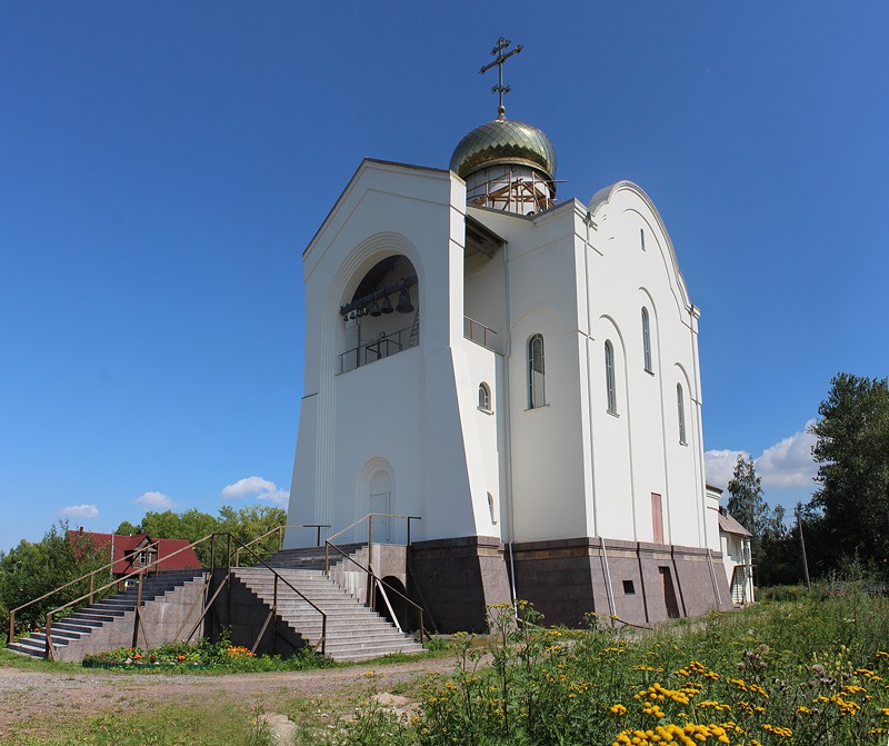 Красносельский район. Церковь Адриана и Наталии. фасады, Вид с юго-запада