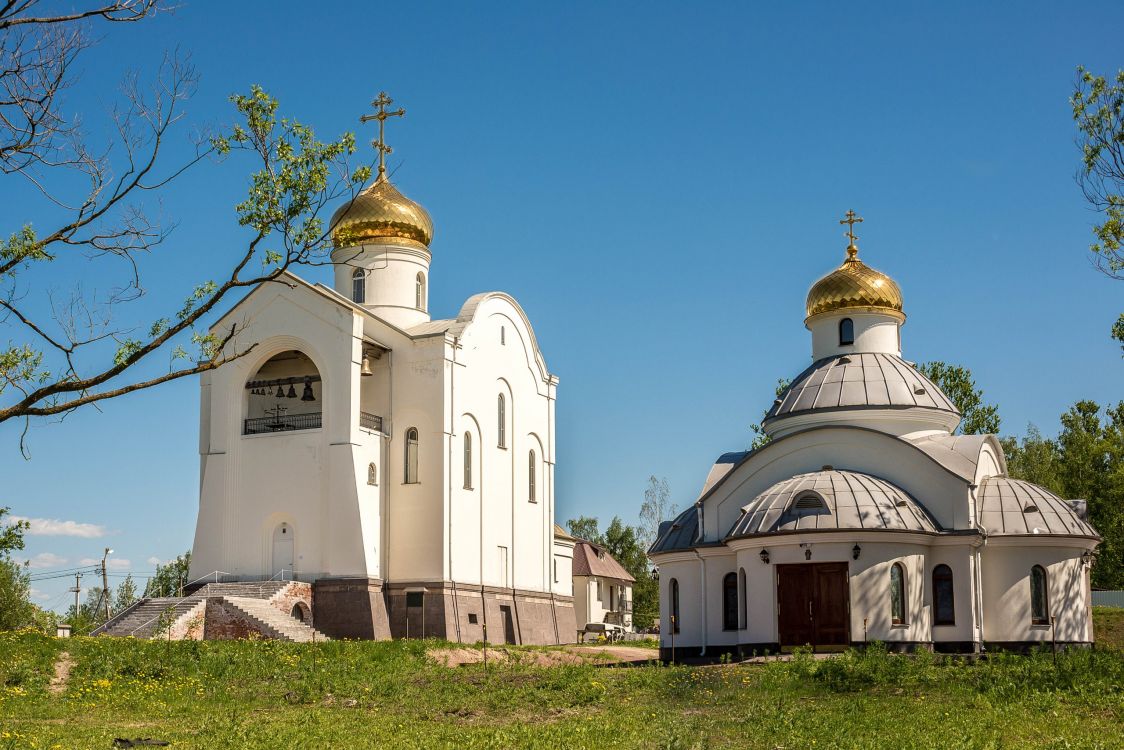 Красносельский район. Церковь Адриана и Наталии. фасады, Храм Святых Мучеников Адриана и Наталии, часовня-купель иконы Божией Матери 