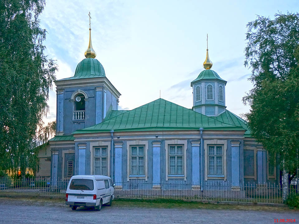 Церковь Покрова Пресвятой Богородицы, Лаппеенранта (Южная Карелия, Финляндия). фасады