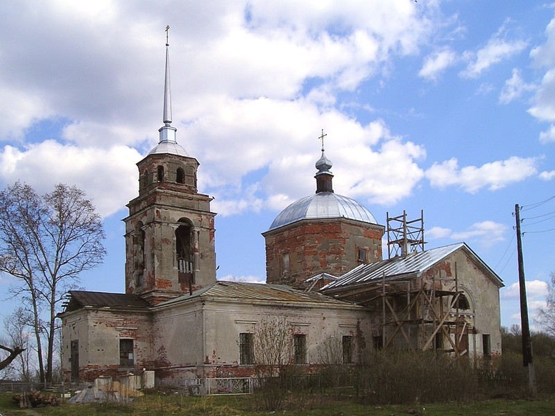 Семёновское. Церковь Димитрия Солунского. фасады