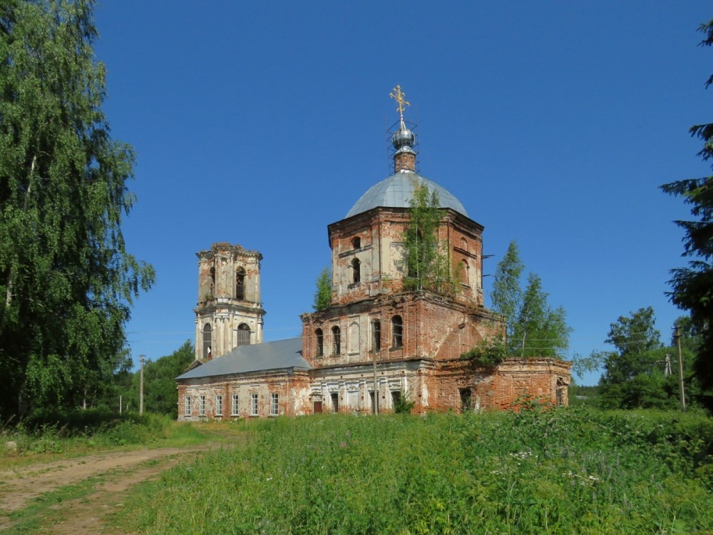Церковь Вознесения Господня, Застолбье (Рамешковский район, Тверская область). фасады