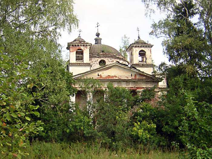 Церковь Петра и Павла, Переслегино (Торжокский район и г. Торжок, Тверская область). фасады, 		      