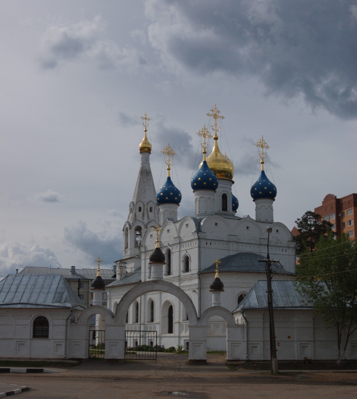 Церковь Георгия Победоносца, Дедовск (Истринский городской округ и ЗАТО Восход, Московская область). фасады, вид храма с запада