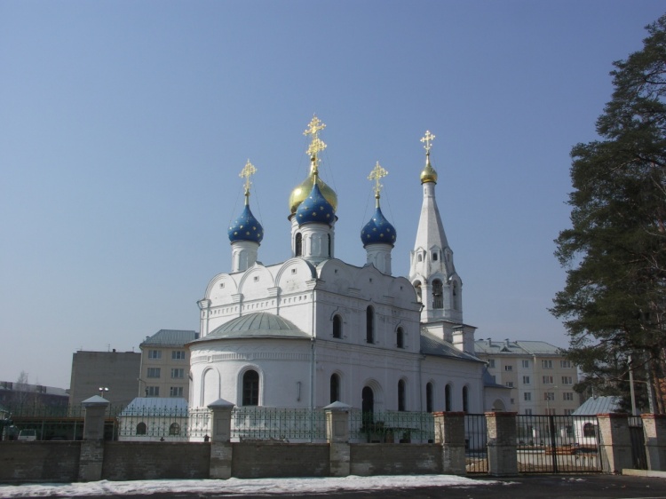 Церковь Георгия Победоносца, Дедовск (Истринский городской округ и ЗАТО Восход, Московская область). фасады, вид с северо-востока