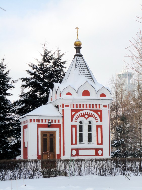 Новоспасский монастырь. Часовня в память 300-летия Дома Романовых, Таганский (Центральный административный округ (ЦАО), г. Москва). фасады