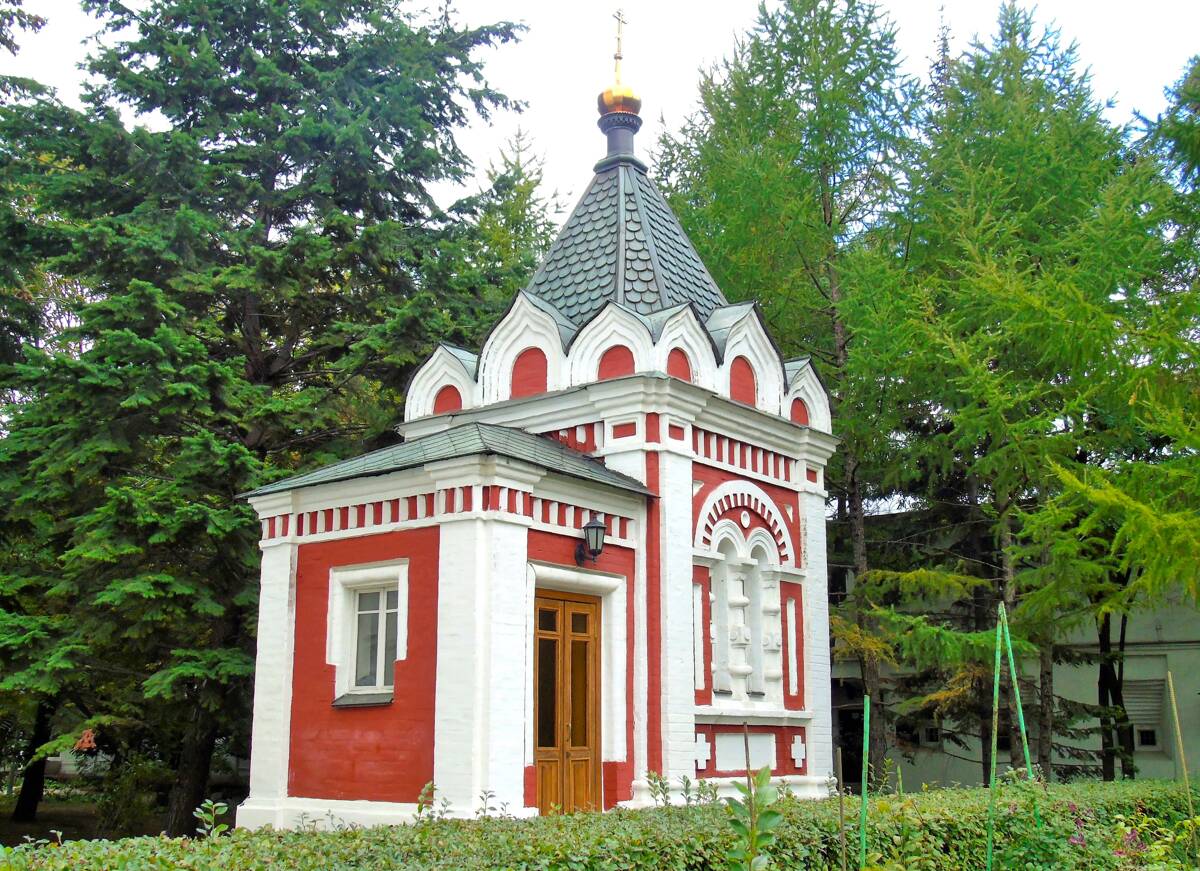 Новоспасский монастырь. Часовня в память 300-летия Дома Романовых, Таганский (Центральный административный округ (ЦАО), г. Москва). фасады