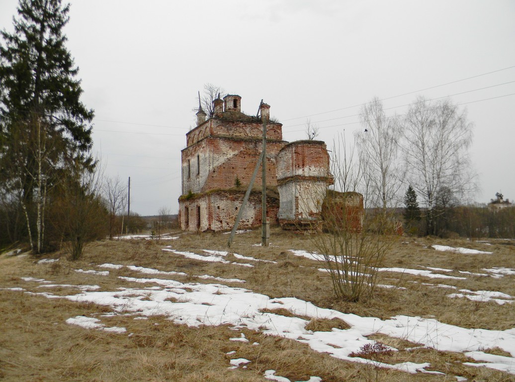 Церковь Николая Чудотворца, Ряполово (Южский район, Ивановская область). фасады