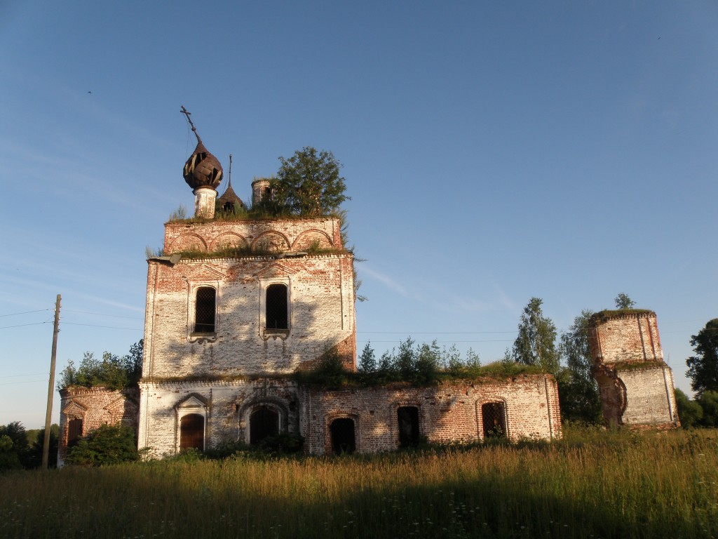 Церковь Николая Чудотворца, Ряполово (Южский район, Ивановская область). фасады