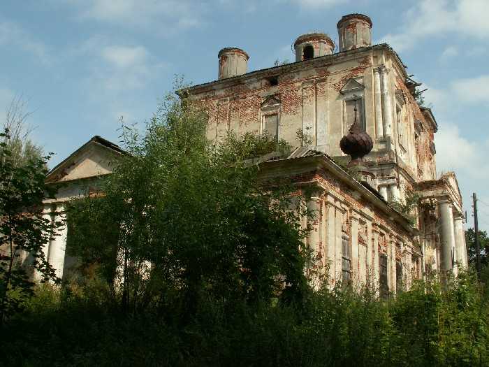 Церковь Успения Пресвятой Богородицы, Хотимль (Южский район, Ивановская область). фасады