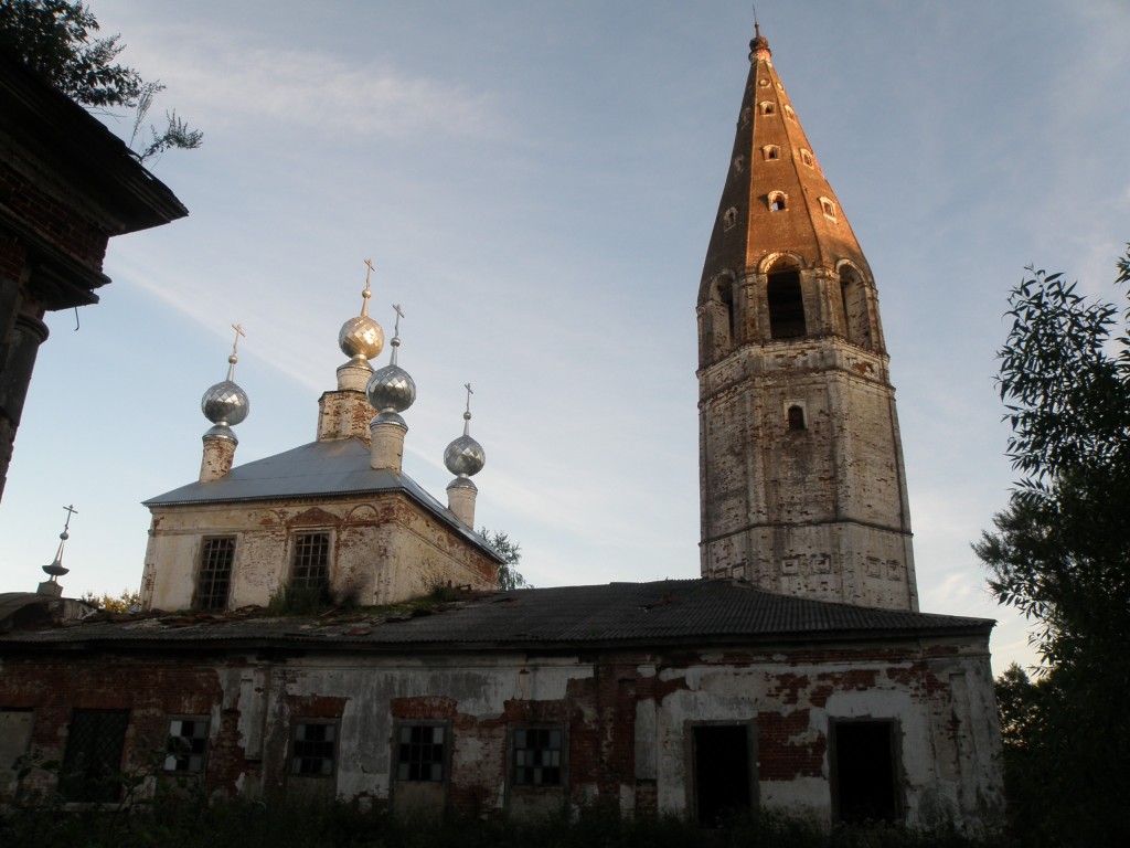 Церковь Николая Чудотворца, Хотимль (Южский район, Ивановская область). фасады