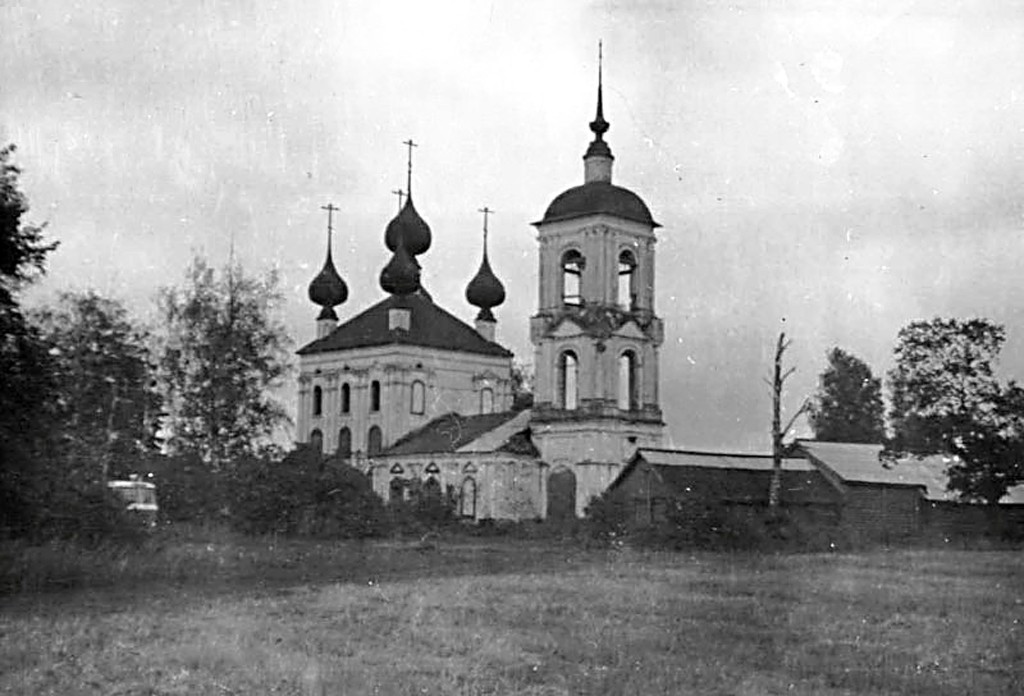 Церковь Спаса Нерукотворного Образа, Мордовское (Южский район, Ивановская область). архивная фотография