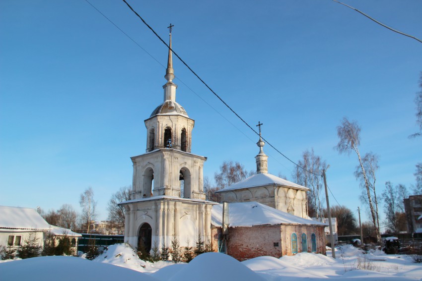 Благовещенский женский монастырь (новый). Церковь Воздвижения Креста Господня, Бежецк (Бежецкий район, Тверская область). фасады